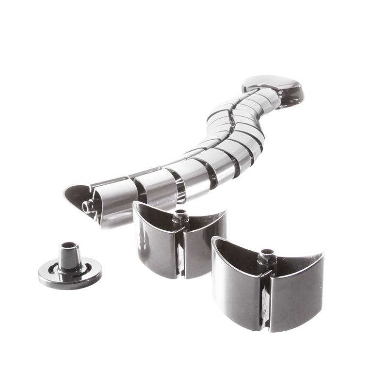 LogiLink - Flexible Kabelleitung - 72 cm - Silber