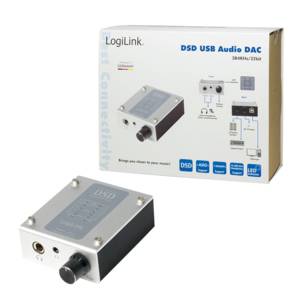 LogiLink - Soundkarte - 32-Bit - 384 kHz - 112 dB S/N