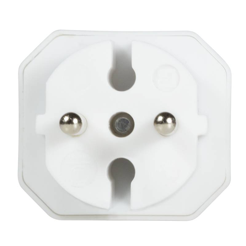 LogiLink Socket adapter - Steckdosenleiste - Wechselstrom 250 V - 1100 Watt - Eingabe, Eingang CEE 7/4 - Ausgangsanschlüsse: 2 (Eurostecker)