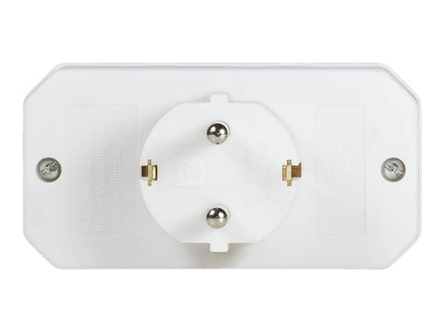 LogiLink - Steckdosenleiste - Wechselstrom 250 V - 3500 Watt - Eingabe, Eingang CEE 7/4 - Ausgangsanschlüsse: 3 (Eurostecker, CEE 7/3)