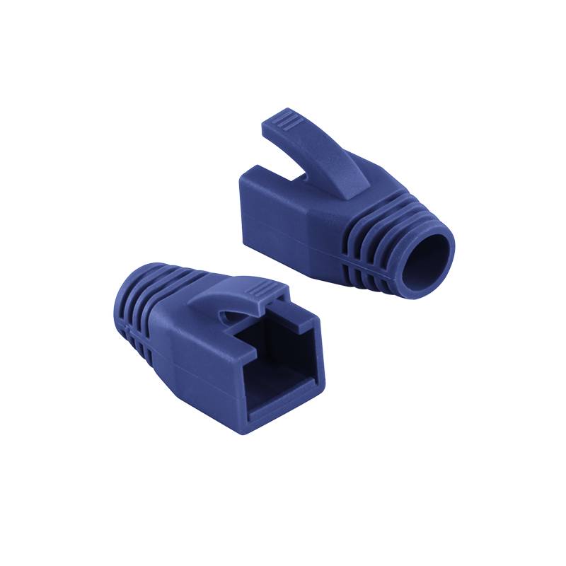 LogiLink Professional Knickschutztülle 8.0 mm, blau, 50 Stück