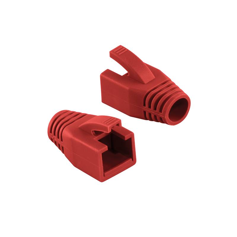 LogiLink Professional Knickschutztülle 8.0 mm, rot, 50 Stück