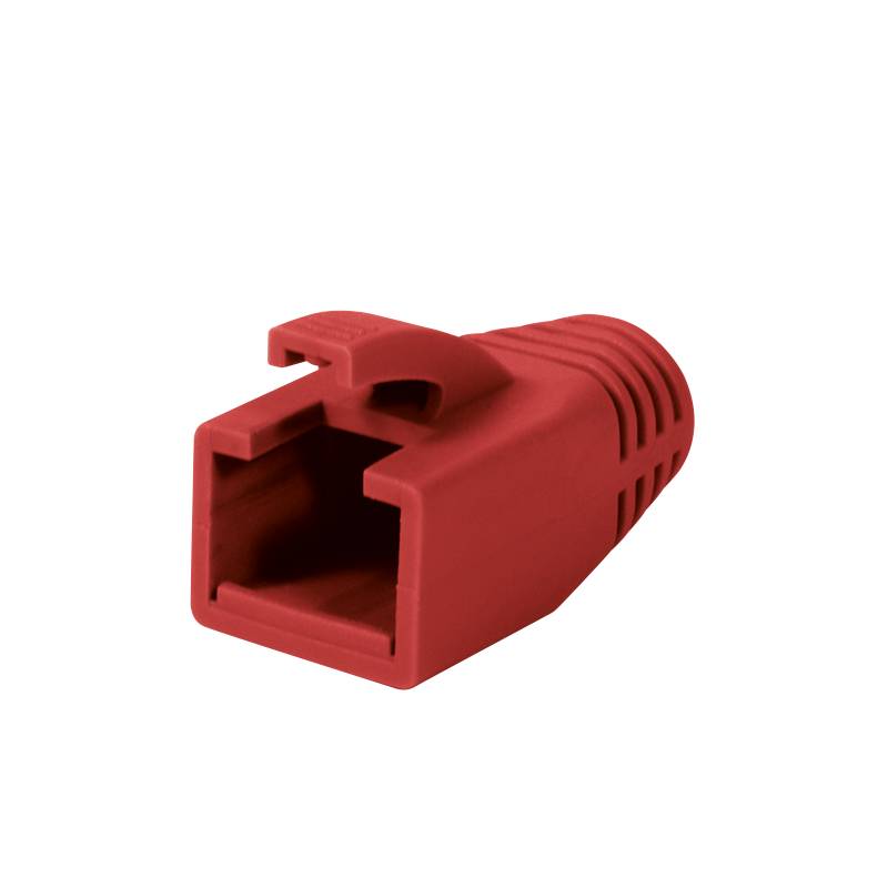 LogiLink Professional Knickschutztülle 8.0 mm, rot, 50 Stück