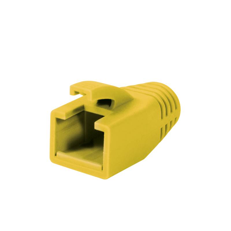 LogiLink Professional Knickschutztülle 8.0 mm, gelb, 50 Stück