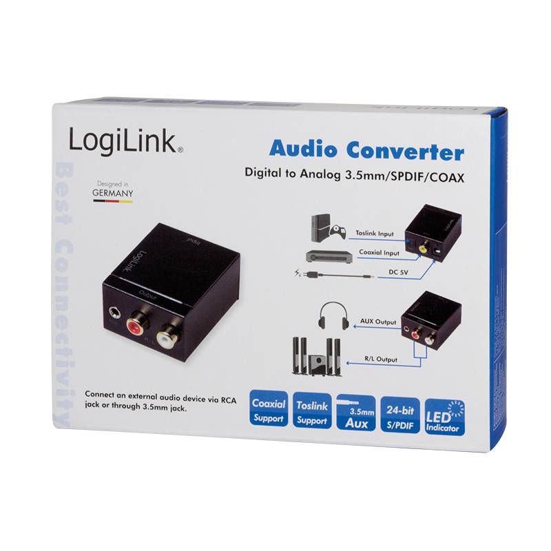 LogiLink - Digital-Analog-Audiowandler