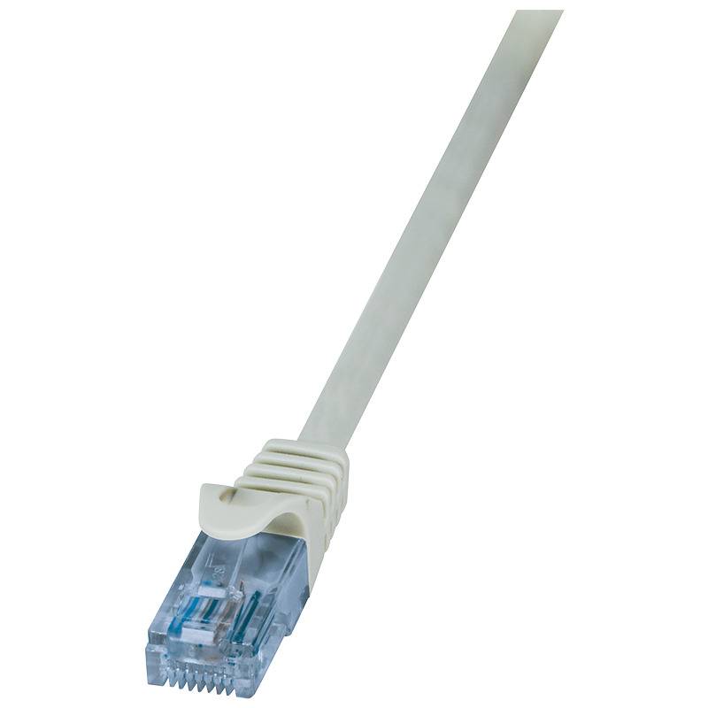 LogiLink Patchkabel EconLine, Kat. 6A, U/UTP, 7,5 m, grau