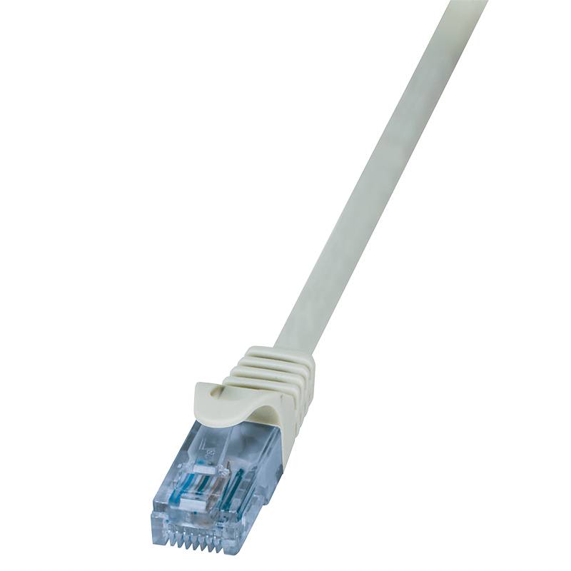 LogiLink CAT 6A Patchkabel EconLine U/UTP EconLine grau 7,5 m