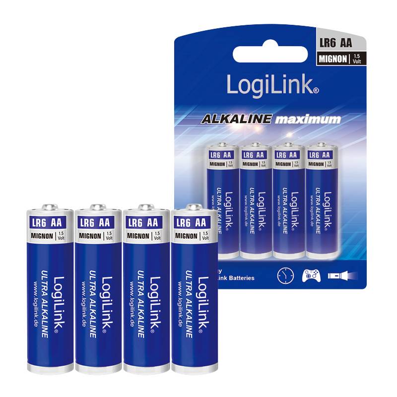 LogiLink Ultra Power Mignon - Batterie 4 x AA-Typ