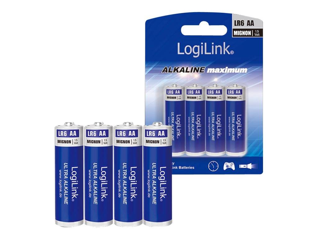 LogiLink Ultra Power Mignon - Batterie 4 x AA-Typ