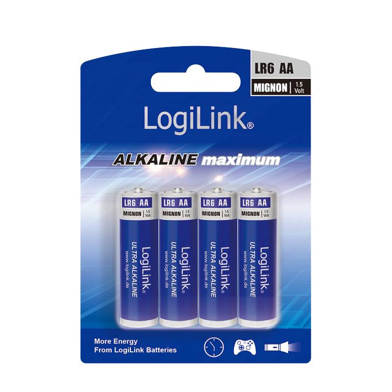LogiLink Ultra Power Mignon - Batterie 4 x AA-Typ