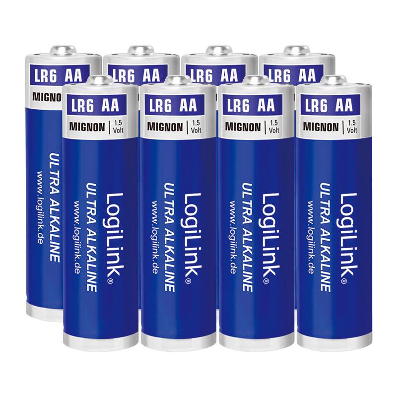 LogiLink Alkaline Batterie "Ultra Power", Mignon (AA/LR6)