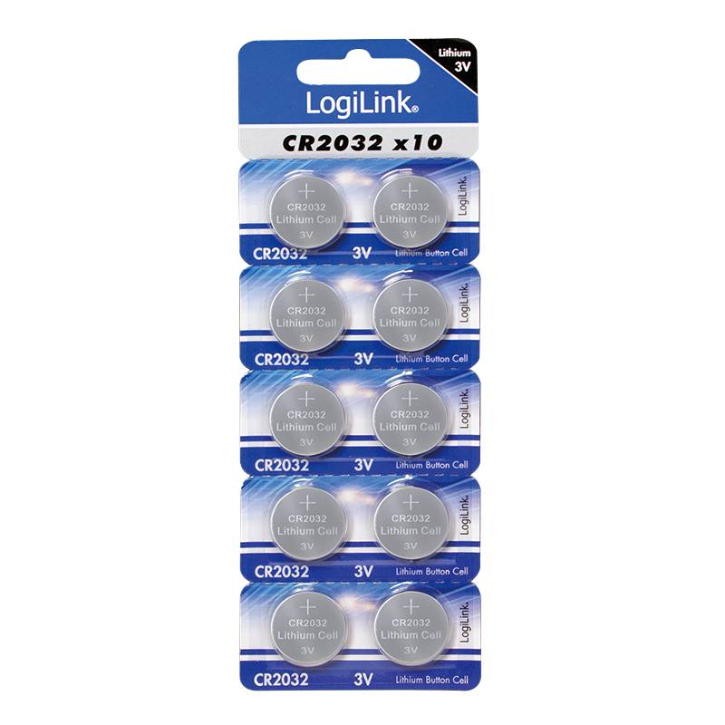 LogiLink Ultra Power - Batterie 10 x CR2032