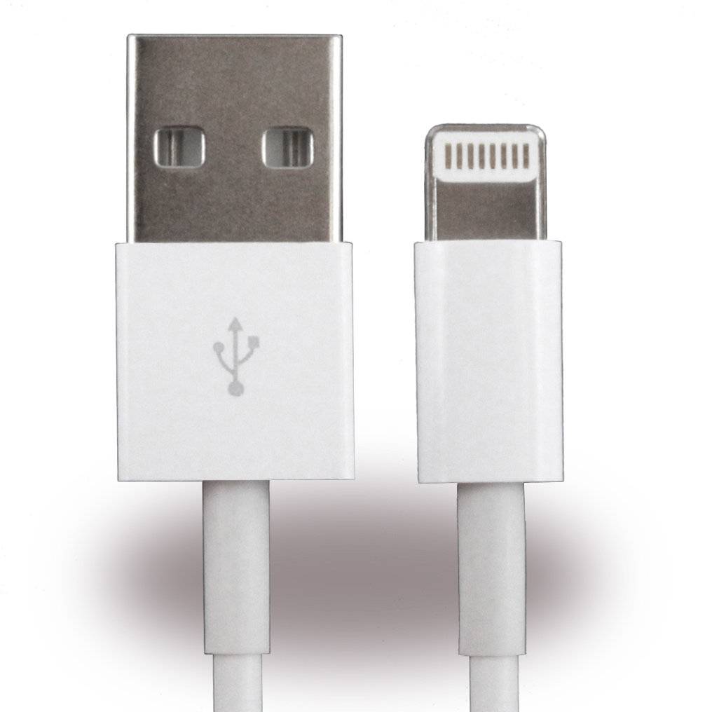 Cyoo - Datenkabel Lightning - 100cm - Apple iPhone 7, 7+, X, 8, 8+ > Weiß