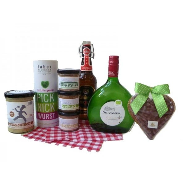 Fränkische Vesper Geschenkkorb Fränkische Vesper Geschenkkorb