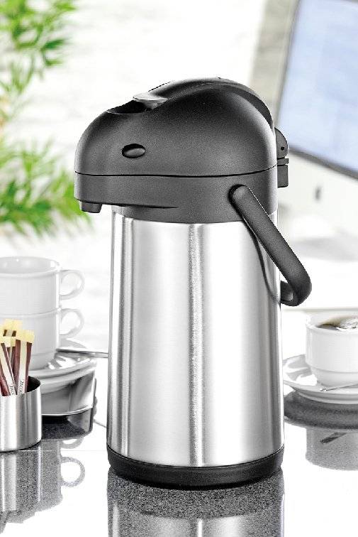 Pump-Isolierkanne / Pumpspender STREAM, Inhalt: 1,9 Liter, aus doppelwandigem