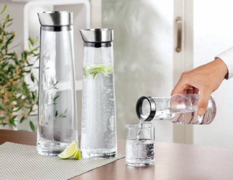 Blomus Wasserkaraffe FRESH, Inhalt: 1,5 Liter, Höhe: 345 mm,