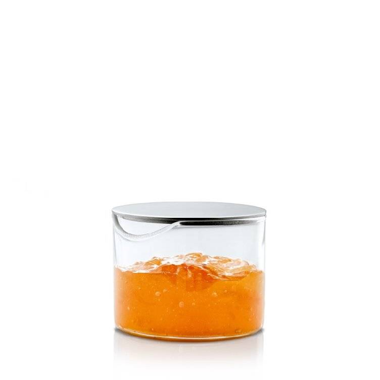 Blomus BASIC Marmeladenglas inkl. Deckel Material: Glas und Edelstahl Inhalt: