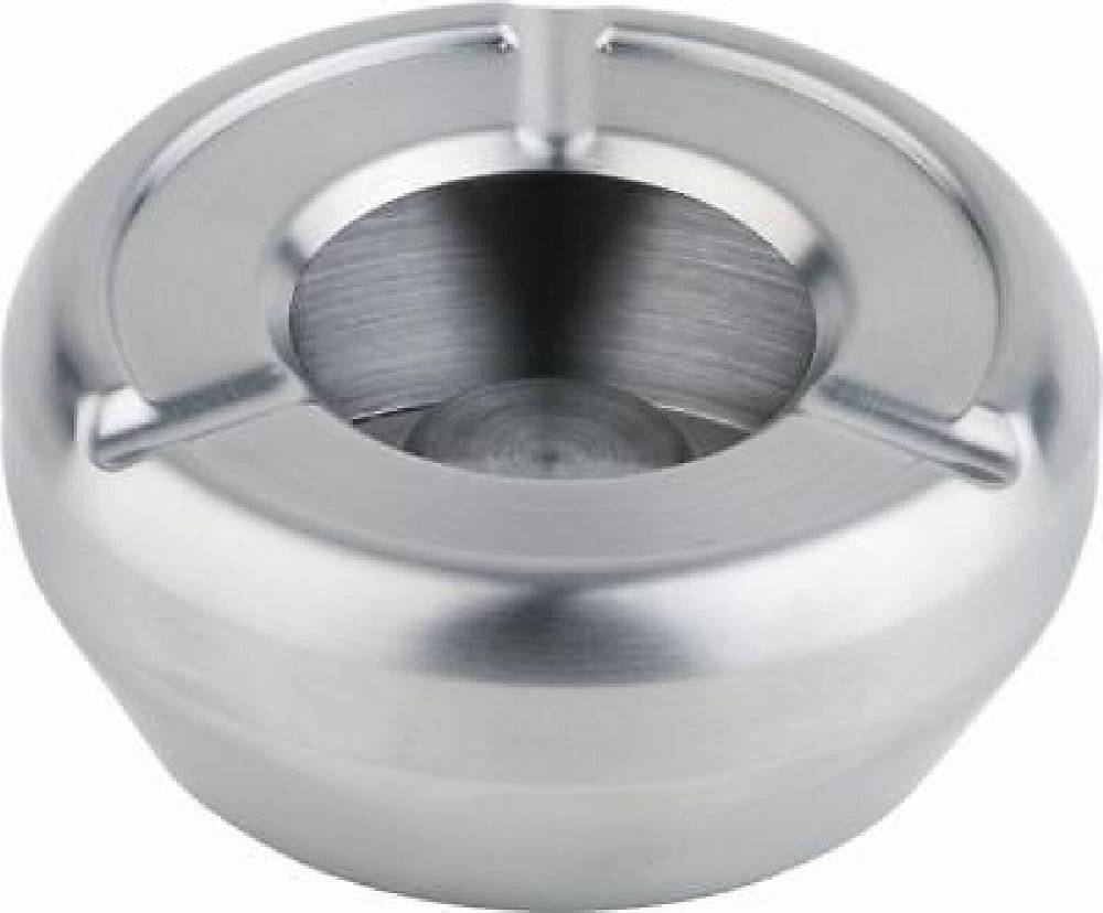 Aschenbecher SMOKE, Material: Edelstahl, Durchmesser: 12 cm,
