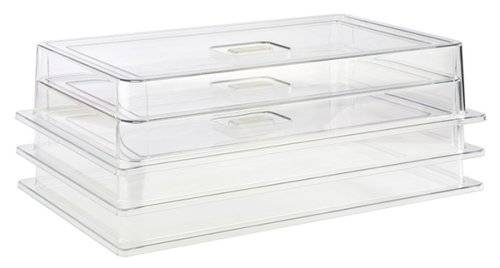 GN 1/1 Abdeckhaube 53 x 32,5 cm, H: 9,5 cm Polycarbonat Materialstärke: 3 mm