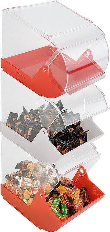 Universalbox PILA, weiß Unterteil weiß, Polypropylen ca. 23 x 14,5 cm, Höhe 15