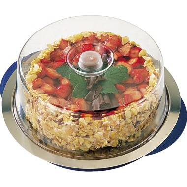 APS Thermotablett 9093 rund 35cm Edelstahl