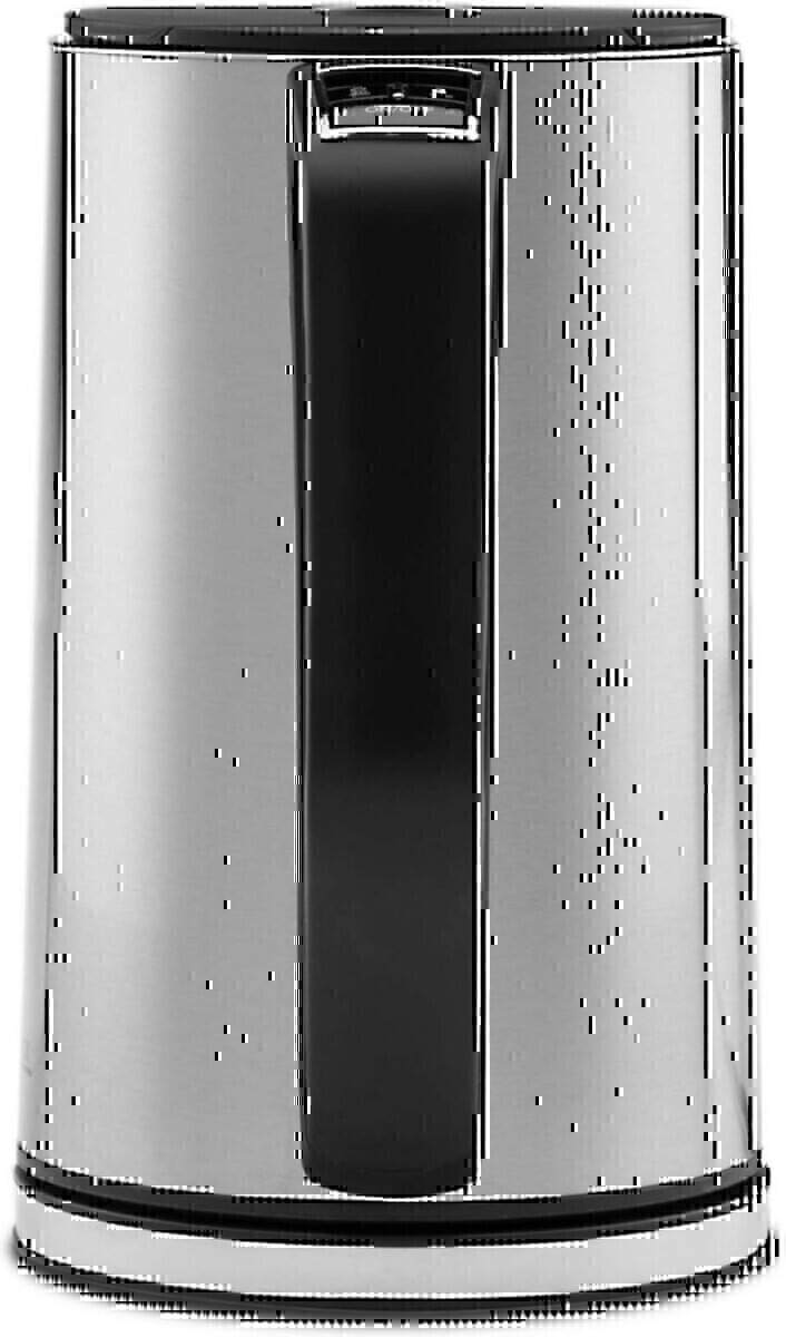 Eine schwarze und silberne Metallzylinder mit elegantem, modernem Design, höchstwahrscheinlich Teil eines größeren mechanischen oder technologischen Geräts.