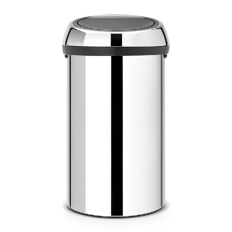 Brabantia Abfalleimer TOUCH BIN Farbe Korpus und Deckel: Brillant Steel. Mit