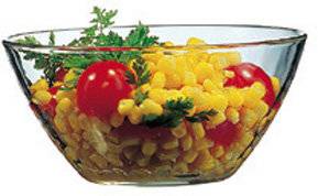 Hartglas-Schüssel COSMOS Inhalt 0,27 l - Durchmesser 12 cm