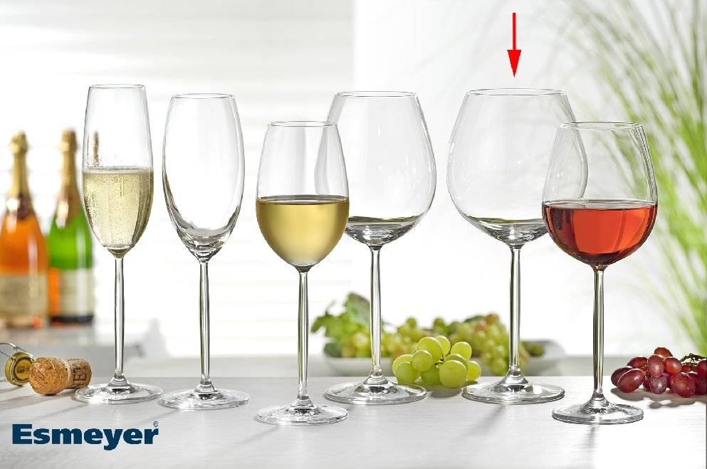 Burgunderpokal DIVA, Inhalt: 0,84 Liter, Höhe: 248 mm, Durchmesser: 116 mm,