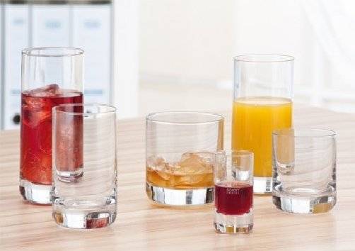 Wasserglas CONVENTION, Inhalt: 0,25 Liter, Höhe: 120 mm, Durchmesser: 61 mm,