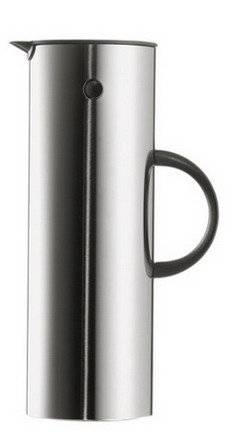 Isolierkanne CLASSIC 900, Inhalt: 1 Liter, von Stelton, aus Edelstahl 18/8, mit