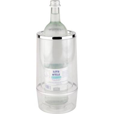 APS Flaschenkühler 36032 12x23cm Kunststoff transparent