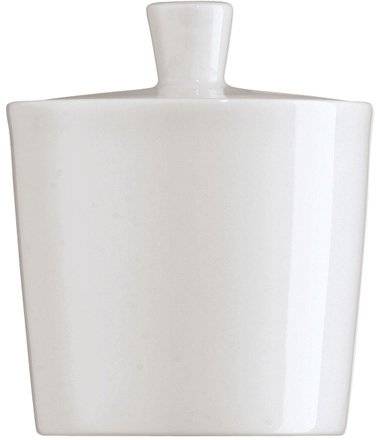 Zuckertopf TRIC, Inhalt: 0,23 ltr., mit Deckel, uni weiss, Arzberg Porzellan
