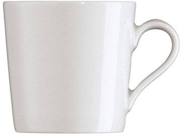 Espresso-/Moccaobertasse TRIC, Inhalt: 0,11 ltr., uni weiss, Arzberg Porzellan