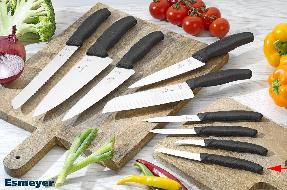 Gemüsemesser Victorinox SWISS CLASSIC, Länge: 8 cm, Farbe: schwarz