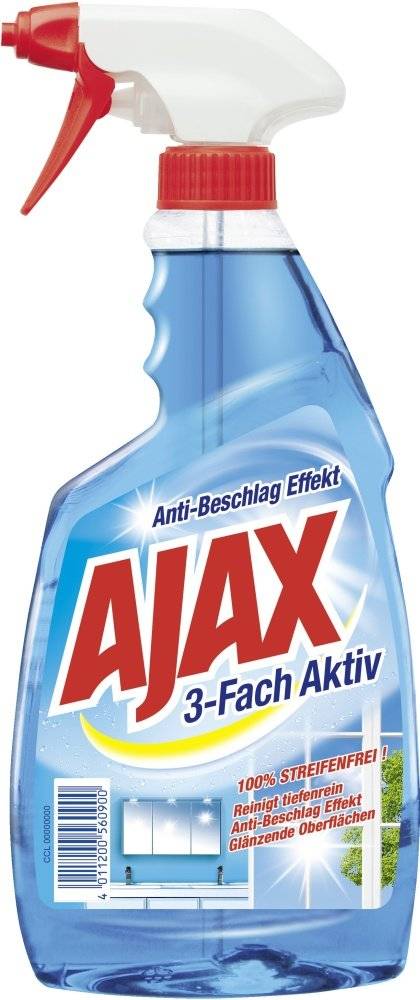 AJAX Glasreiniger, Inhalt: 500 ml, Sprühpistole.