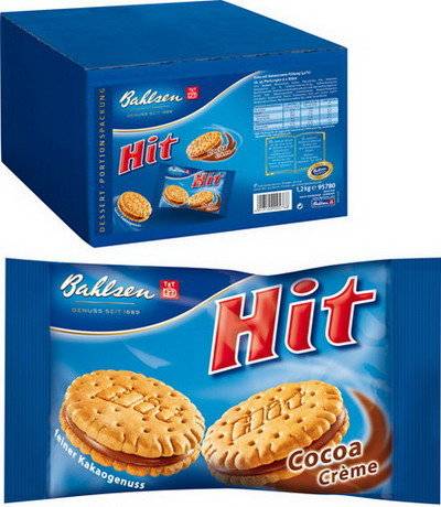 Bahlsen Hit Cocoa Crème 45x2er Inhalt: 1080g