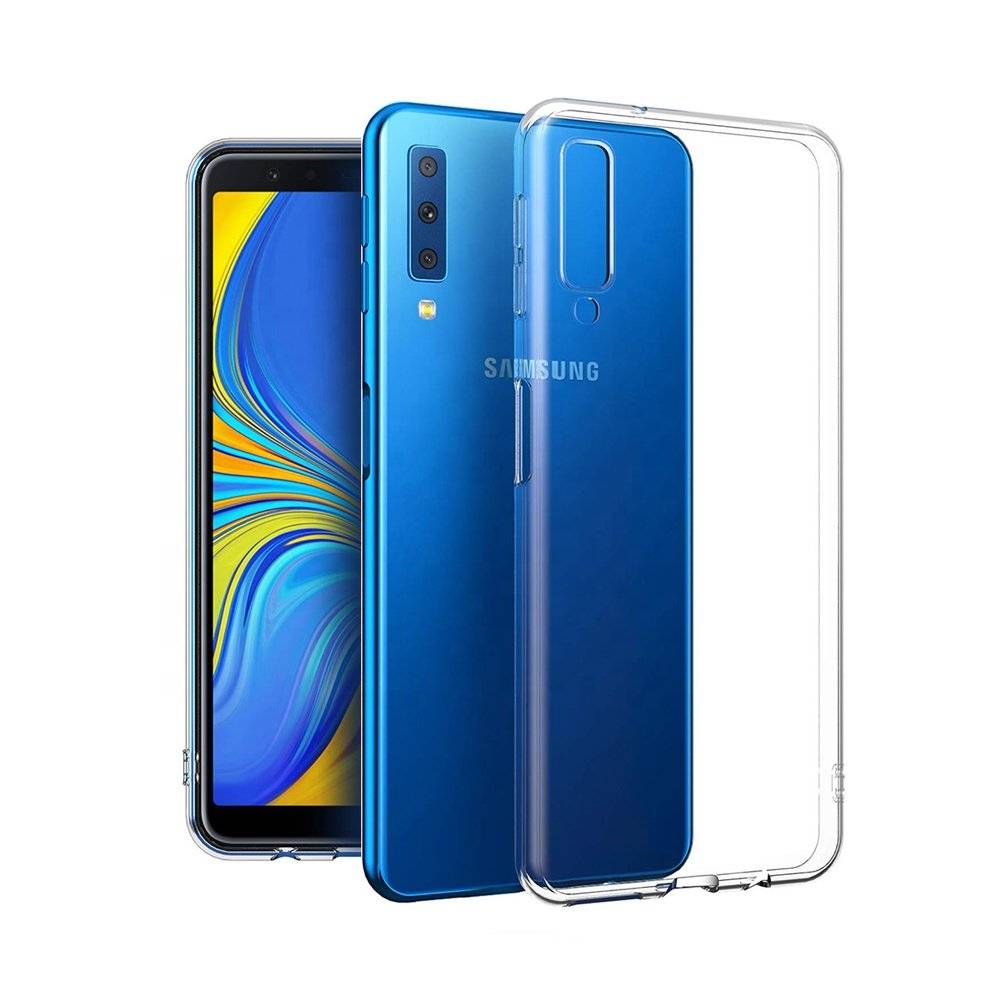 Cyoo - Silicon Case - Samsung A750F Galaxy A7 (2018) - Ultradünn - Hülle - Transparent