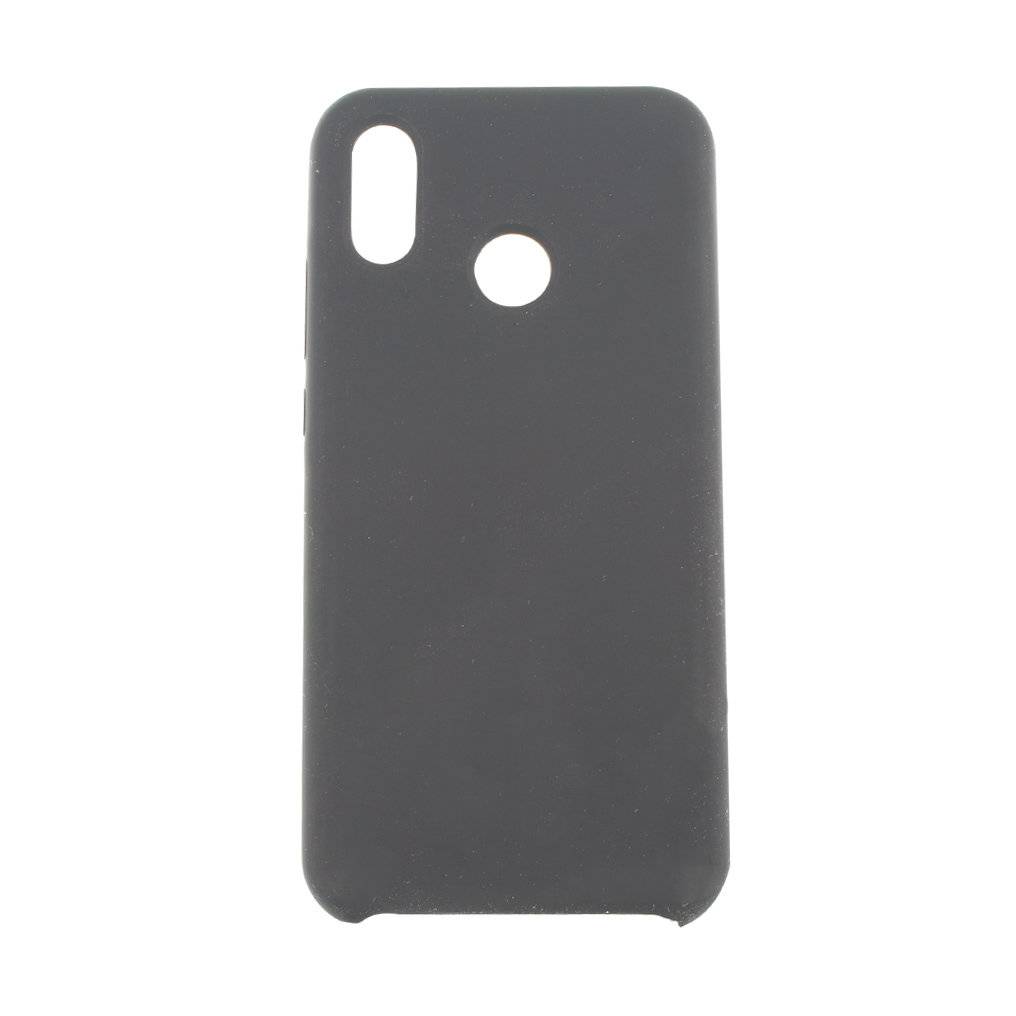 Cyoo - Premium Liquid - Huawei P20 Lite- Silicon Hard Cover - Schwarz