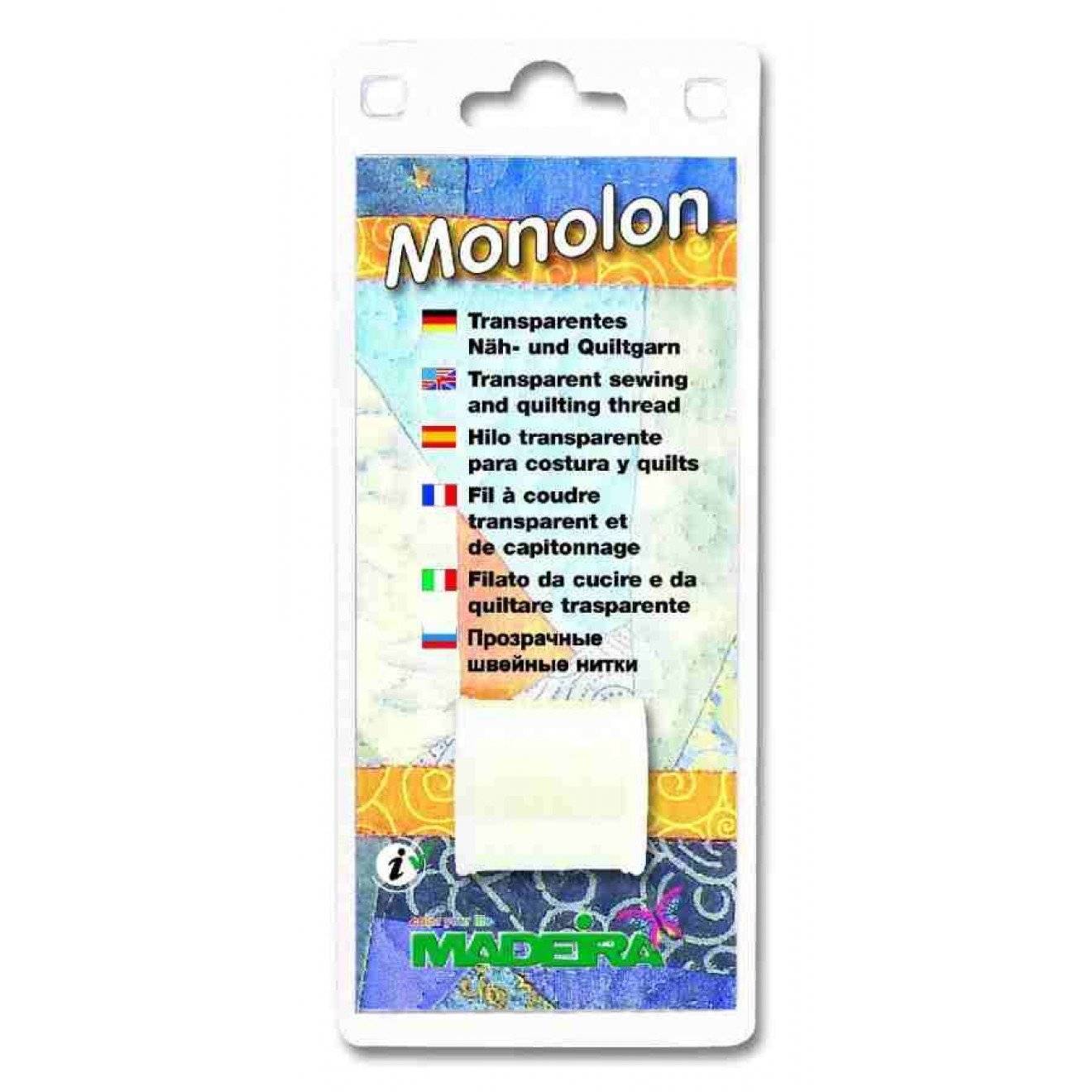 Monolon Näh-und Quiltgarn transparent 500 m