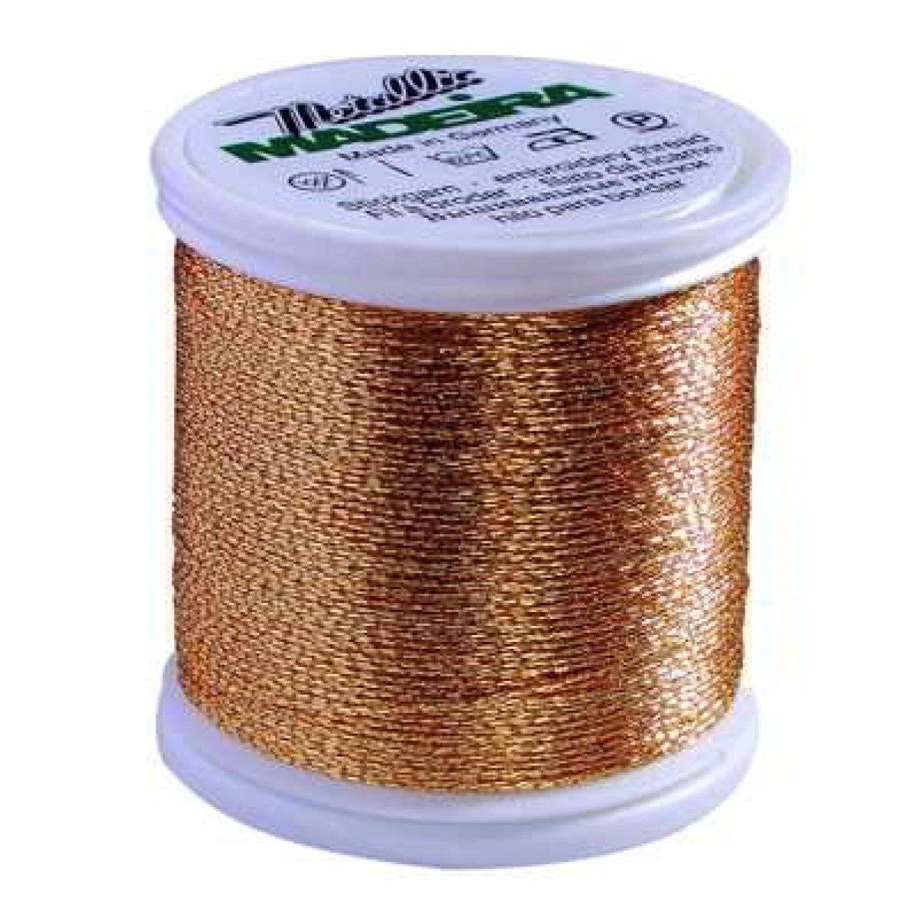 Metallic No.12 40 m Stärke 12 0037 gold 40 m