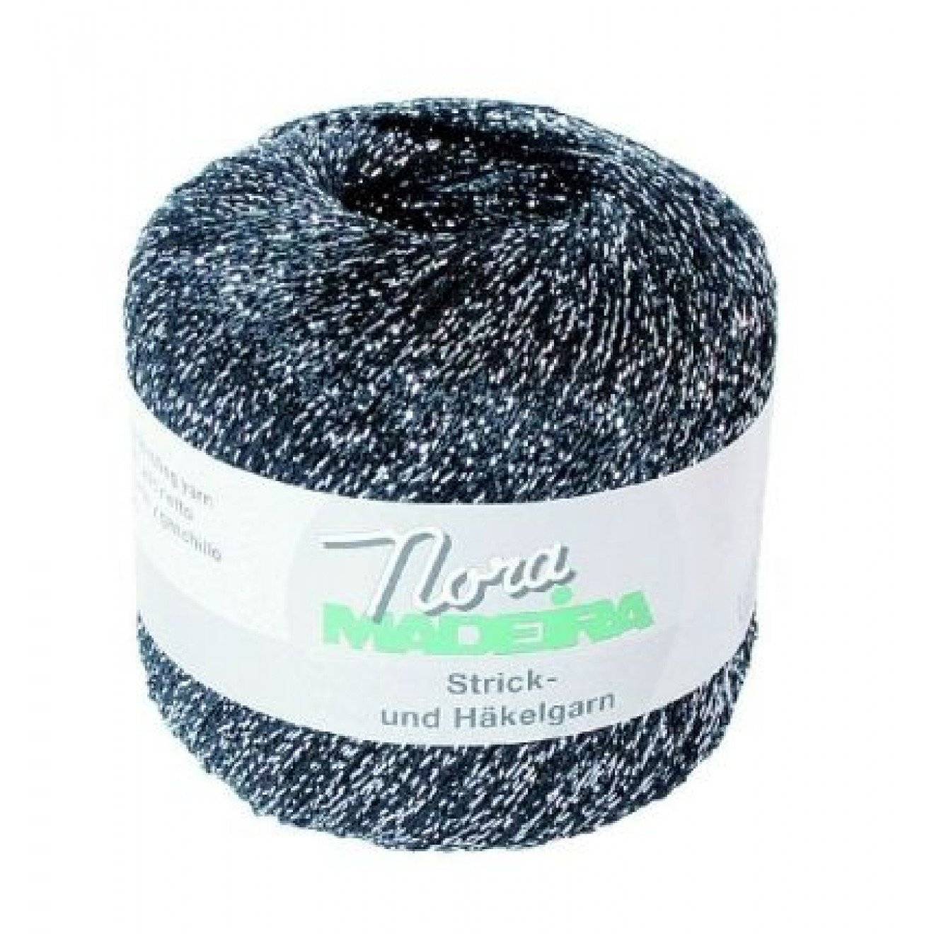 Nora 25 g 360 silber-schwarz ca. 100 m 25 g