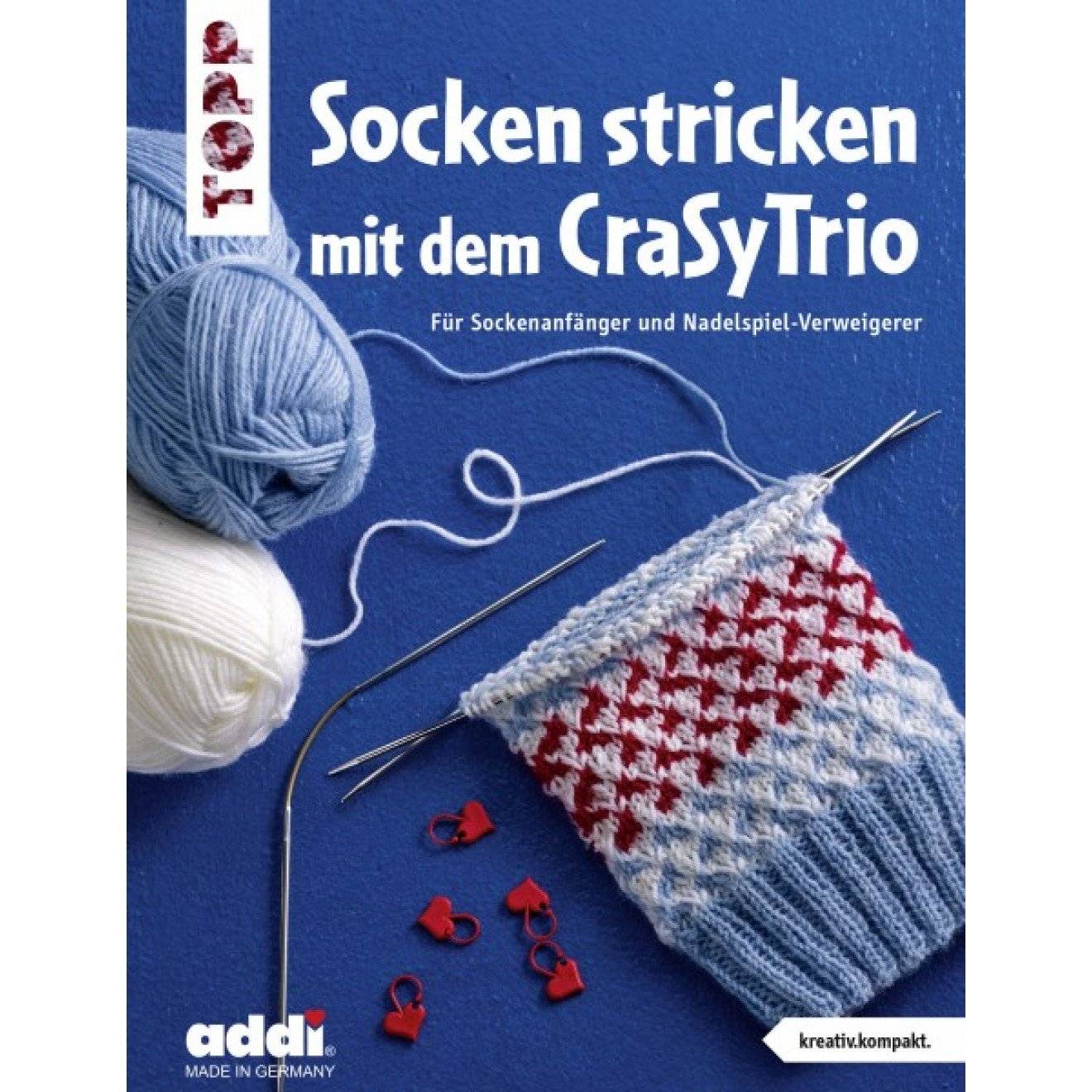 Buch Socken stricken mit dem CrasyTrio 16,9x22 cm 1 St