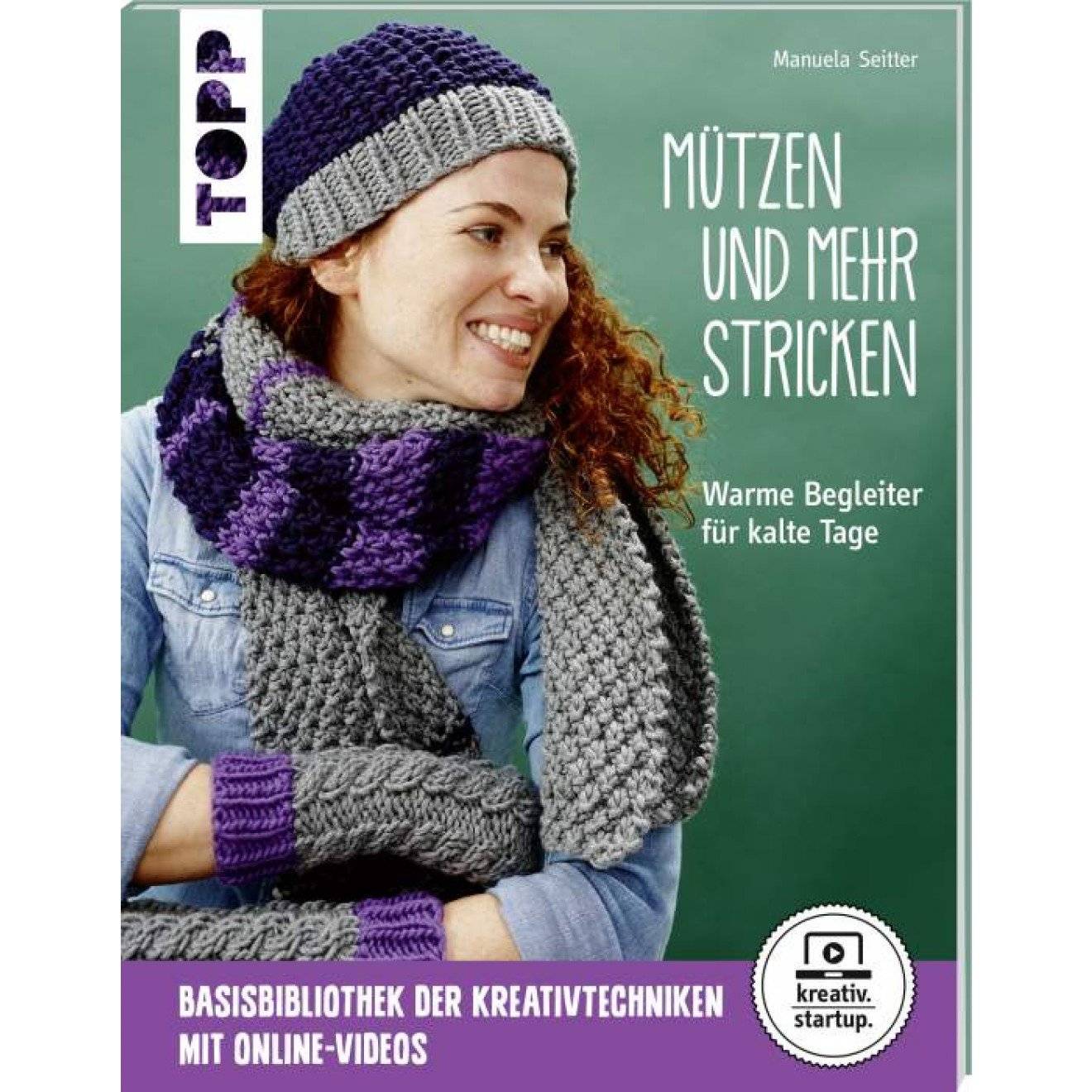 Buch Mützen und mehr stricken 17x22 cm 1 St