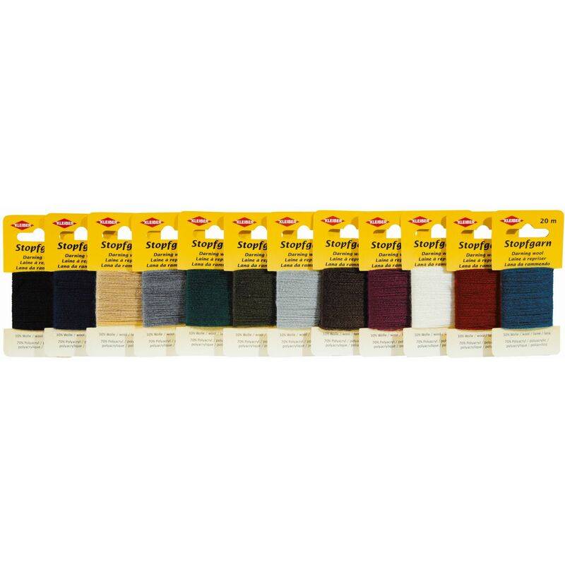 KLEIBER Stopfgarn, 20 m, dunkelgrün