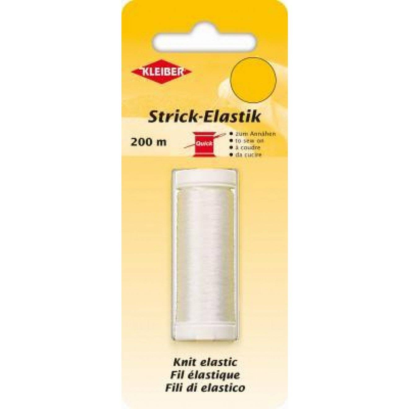 Mitstrick-Elastic transparent 200 m