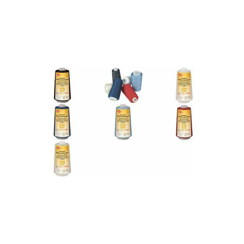 KLEIBER Overlock-Nähmaschinengarn, 2.500 m, weiß