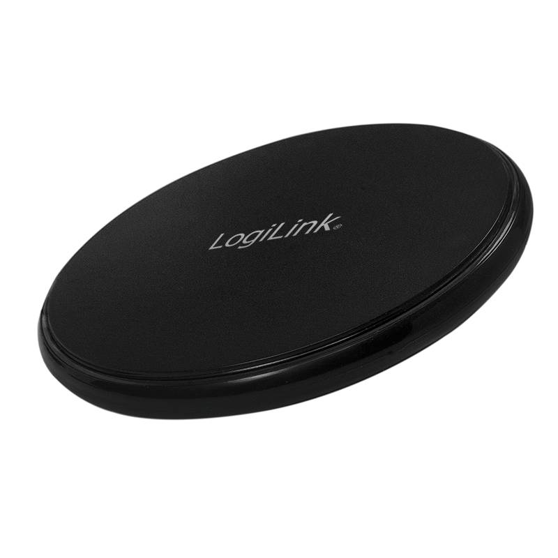 LogiLink Kabelloses Ladegerät, 10W, mit Fast Wireless Charging