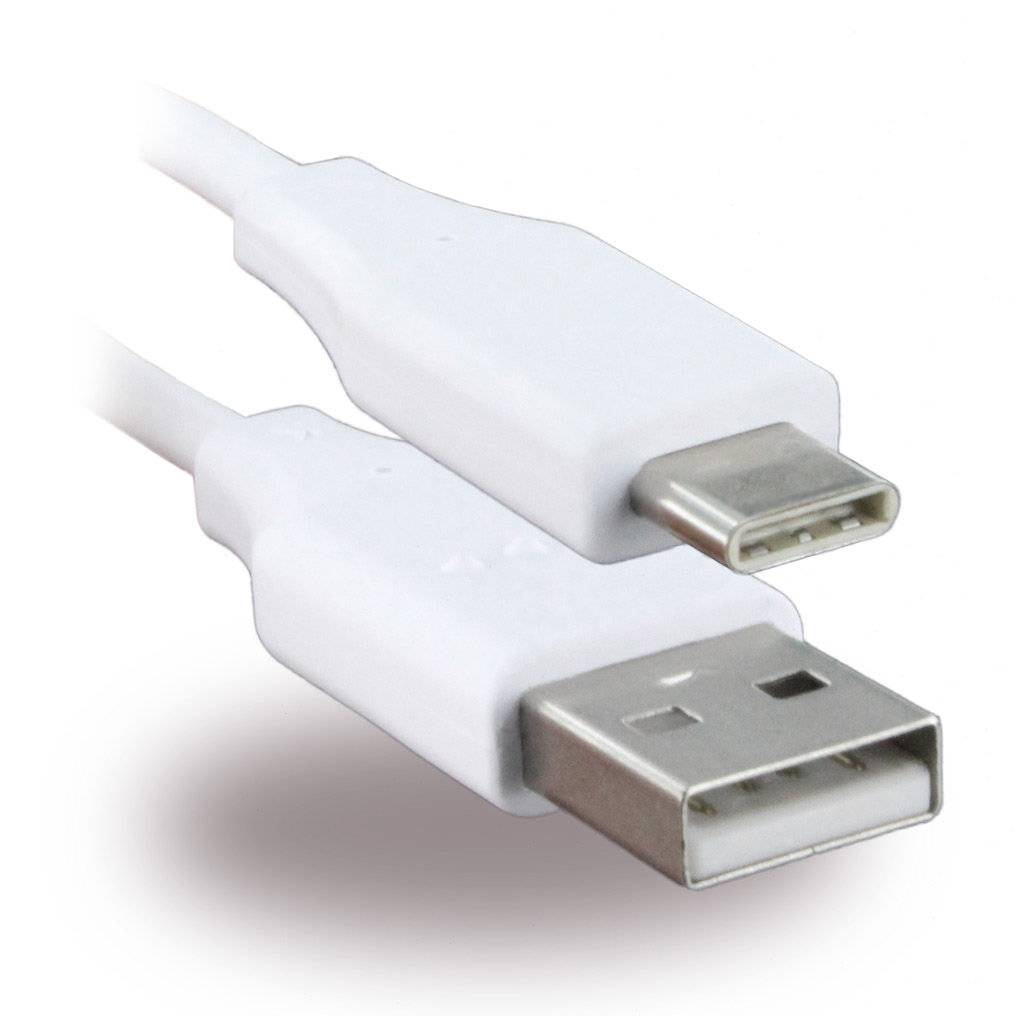 LG Electronics - EAD63849201 / 203 / 204 - Ladekabel USB auf USB Typ C - 1m - Weiss