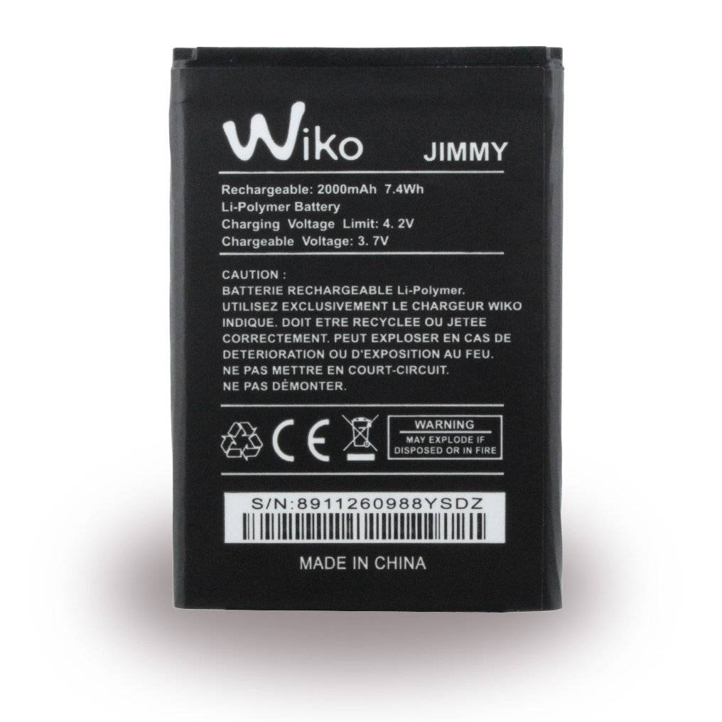 Wiko - Lithium Polymer Akku - Jimmy - 2000mAh